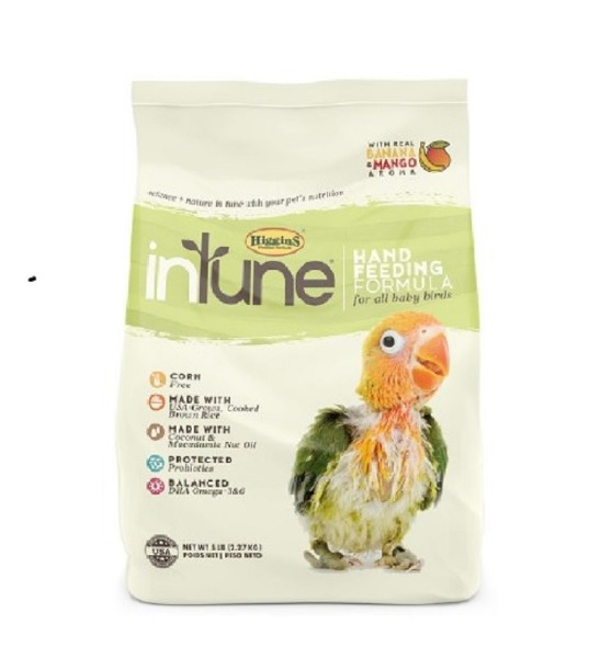 히긴스 인튠 이유식 내추럴 2.27kg /고단백질 중소형 이유조 새먹이 앵무새먹이